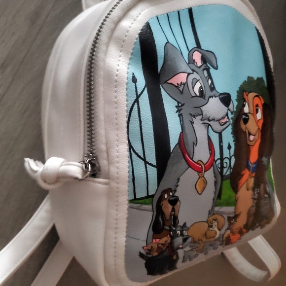 HAND PAINTED Cartoon Dog Backpack!!! - Picture 2 of 8